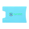 Branded Promotional RFID VISITA CARD HOLDER in Light Blue Credit Card Holder From Concept Incentives.