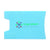 Branded Promotional RFID VISITA CARD HOLDER in Light Blue Credit Card Holder From Concept Incentives.