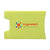 Branded Promotional RFID VISITA CARD HOLDER in Light Green Credit Card Holder From Concept Incentives.