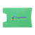 Branded Promotional RFID VISITA CARD HOLDER in Dark Green Credit Card Holder From Concept Incentives.