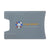 Branded Promotional RFID VISITA CARD HOLDER in Grey Credit Card Holder From Concept Incentives.