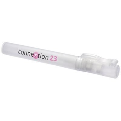 Branded Promotional SPRITZ 10 ML HAND CLEANSER SPRAY PEN in Transparent Clear Transparent Soap From Concept Incentives.