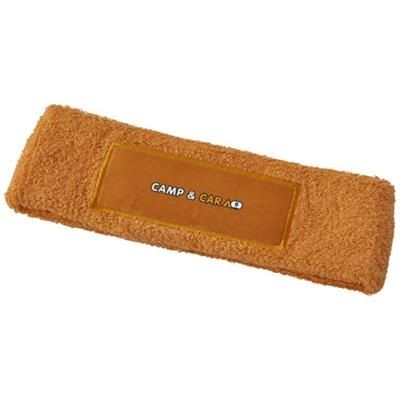 Branded Promotional ROGER FITNESS HEAD BAND in Orange Head Band From Concept Incentives.