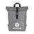 Branded Promotional NOLAN FELT RPET BACKPACK RUCKSACK in Grey Bag From Concept Incentives.
