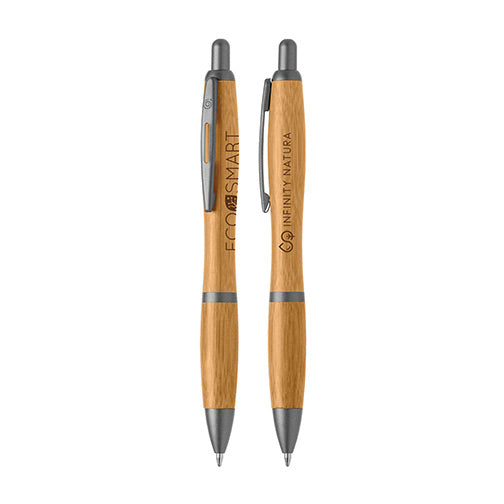 Branded Promotional Bamboo Sophisticated Pen From Concept Incentives.