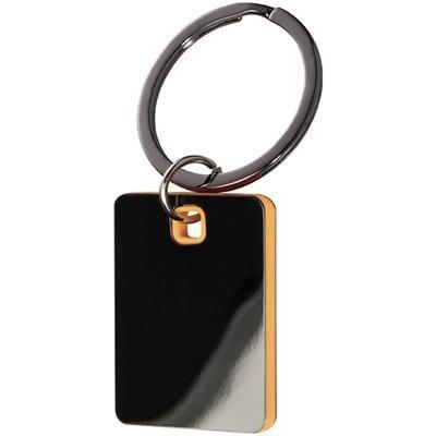 Branded Promotional HUNTINGTON BEACH KEYRING in Orange Keyring From Concept Incentives.