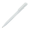 Branded Promotional RHIN BALL PEN in White & White Pen From Concept Incentives.