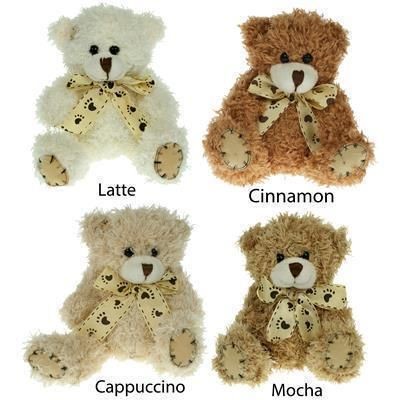 Branded Promotional 12CM PLAIN PAW BEAR Soft Toy From Concept Incentives.