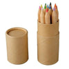 Branded Promotional 12 PIECE 9CM PENCIL TUBE Pencil From Concept Incentives.