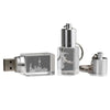 Branded Promotional CRYSTAL USB FLASH DRIVE Memory Stick USB From Concept Incentives.