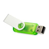 Branded Promotional TWISTER TRANSLUCENT USB FLASH DRIVE Memory Stick USB From Concept Incentives.