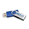 Branded Promotional UK STOCK TWISTER USB FLASH DRIVE Memory Stick USB From Concept Incentives.