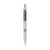 Branded Promotional JAZZY BALL PEN in Red Pen From Concept Incentives.