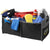 Branded Promotional ACCORDION TRUNK ORGANIZER in Black Solid Car Boot Tidy From Concept Incentives.