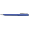 Branded Promotional SLIME LINE PLASTIC BALL PEN in Blue Pen From Concept Incentives.