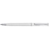 Branded Promotional SLIME LINE PLASTIC BALL PEN in White Pen From Concept Incentives.