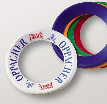 Branded Promotional RING FRISBEE FLYER Frisbee From Concept Incentives.