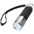 Branded Promotional HANK 9-LED TORCH LIGHT in Silver-black Solid Torch From Concept Incentives.