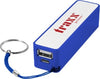 Branded Promotional JIVE 2000 MAH POWER BANK Charger in Blue from Concept Incentives