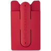 Branded Promotional STUE SILICON SMARTPHONE STAND AND WALLET in Red Mobile Phone Case From Concept Incentives.