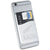 Branded Promotional SLIM CARD WALLET ACCESSORY FOR SMARTPHONES in White Solid Credit Card Holder From Concept Incentives.