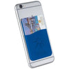 Branded Promotional SLIM CARD WALLET ACCESSORY FOR SMARTPHONES in Royal Blue Credit Card Holder From Concept Incentives.