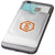 Branded Promotional EXETER RFID SMARTPHONE CARD WALLET in Silver Credit Card Holder From Concept Incentives.