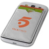 Branded Promotional EYE DUAL POCKET RFID SMARTPHONE WALLET in Silver Mobile Phone Case From Concept Incentives.