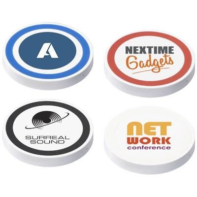 Branded Promotional FREAL CORDLESS CHARGER PAD Charger From Concept Incentives.