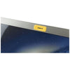 Branded Promotional PUSH PRIVACY CAMERA BLOCKER in Yellow Camera From Concept Incentives.