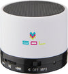 Branded Promotional DUCK CYLINDER BLUETOOTH SPEAKER in White Speakers from Concept Incentives