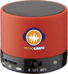 Branded Promotional DUCK CYLINDER BLUETOOTH SPEAKER in Red Speakers from Concept Incentives