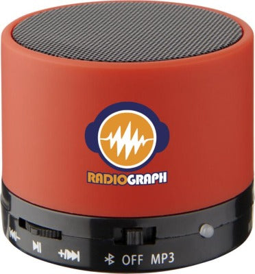 Branded Promotional DUCK CYLINDER BLUETOOTH SPEAKER in White Speakers from Concept Incentives