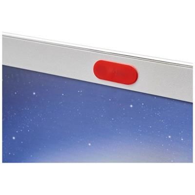 Branded Promotional HIDE CAMERA BLOCKER in Red Technology From Concept Incentives.
