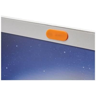 Branded Promotional HIDE CAMERA BLOCKER in Orange Technology From Concept Incentives.