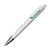 Branded Promotional PLASTIC BALL PEN in Green Pen From Concept Incentives.