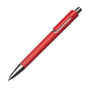 Branded Promotional COLOURFUL PLASTIC BALL PEN in Red Pen From Concept Incentives.