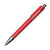 Branded Promotional COLOURFUL PLASTIC BALL PEN in Red Pen From Concept Incentives.