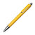 Branded Promotional COLOURFUL PLASTIC BALL PEN in Yellow Pen From Concept Incentives.