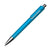 Branded Promotional COLOURFUL PLASTIC BALL PEN in Light Blue Pen From Concept Incentives.