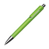 Branded Promotional COLOURFUL PLASTIC BALL PEN in Apple Green Pen From Concept Incentives.