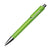 Branded Promotional COLOURFUL PLASTIC BALL PEN in Apple Green Pen From Concept Incentives.