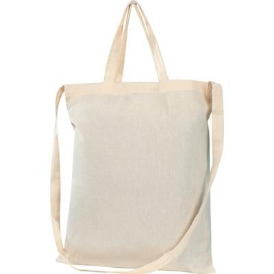 Branded Promotional COTTON BAG with 3 Handles Nordkoog Bag From Concept Incentives.