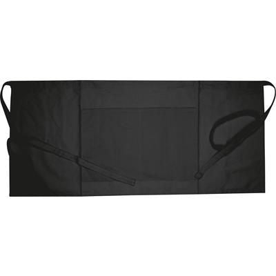 Branded Promotional COTTON APRON KOLDBY in Black Apron From Concept Incentives.