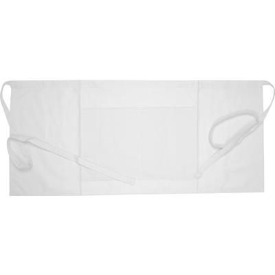 Branded Promotional COTTON APRON KOLDBY in White Apron From Concept Incentives.