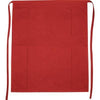 Branded Promotional COTTON APRON MJOLDEN in Red Apron From Concept Incentives.