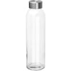 Branded Promotional GLASS BOTTLE INDIANAPOLIS in Clear Clear Transparent Clear Transparent Bottle From Concept Incentives.