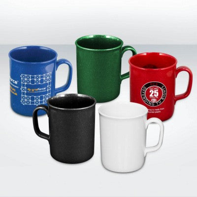 Branded Promotional GREEN & GOOD RECYCLED PLASTIC MUG Mug From Concept Incentives.