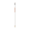 Branded Promotional PENCIL in White Pencil From Concept Incentives.