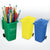 Branded Promotional GREEN & GOOD RECYCLED PLASTIC WHEELIE BIN PEN POT Pen Pot From Concept Incentives.